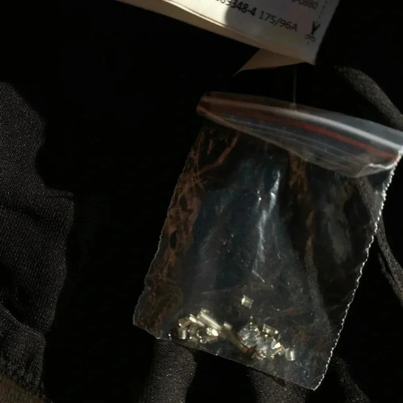 Zara Vest Women’s Medium Velvet Waistcoat with Rhinestones Black - Picture 8 of 13